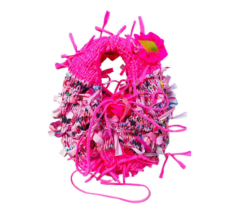 The Knotty Naughty Bag (Neon Pink)