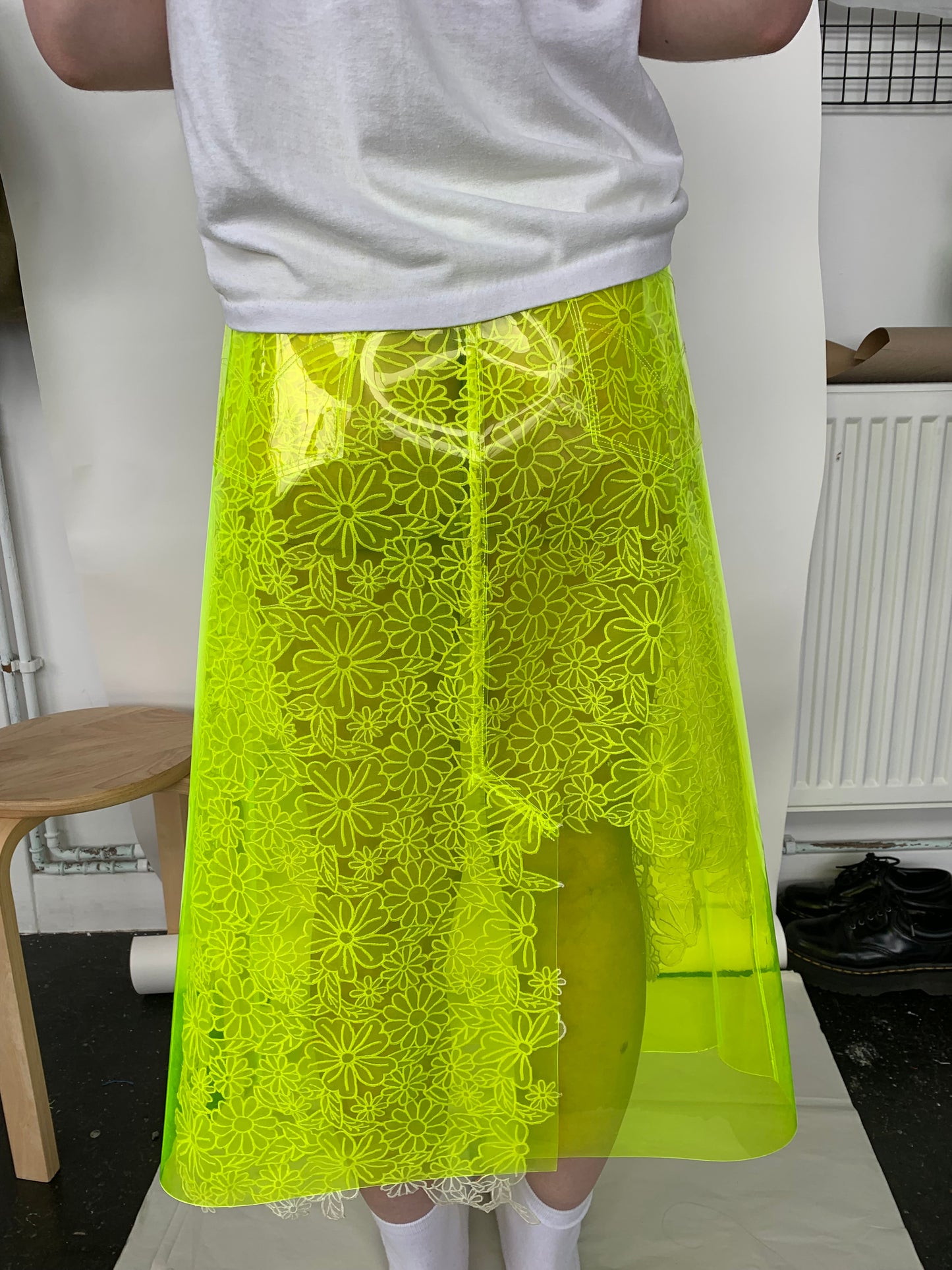 PVC lace Skirt