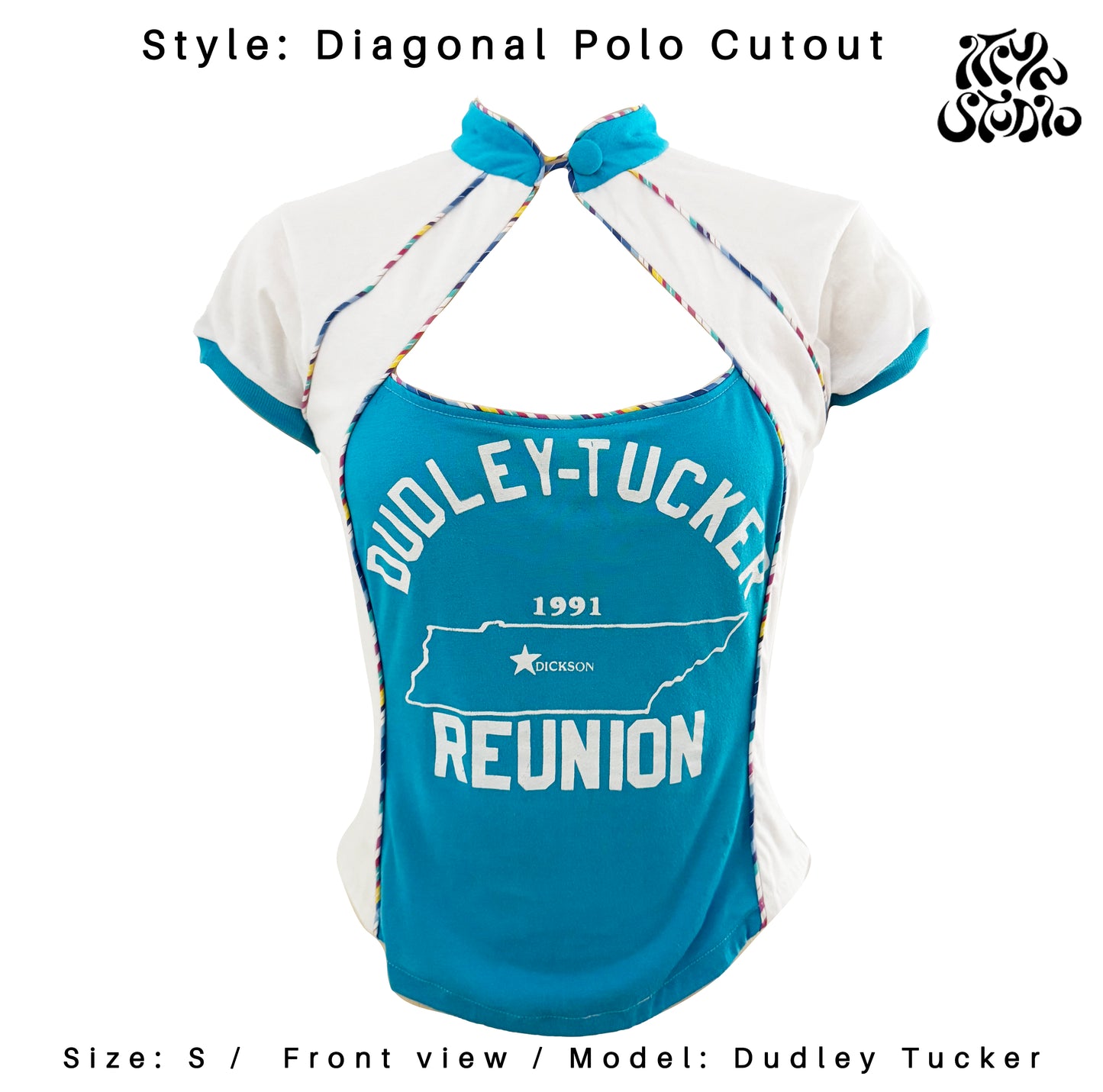 Diagonal Polo Cutout