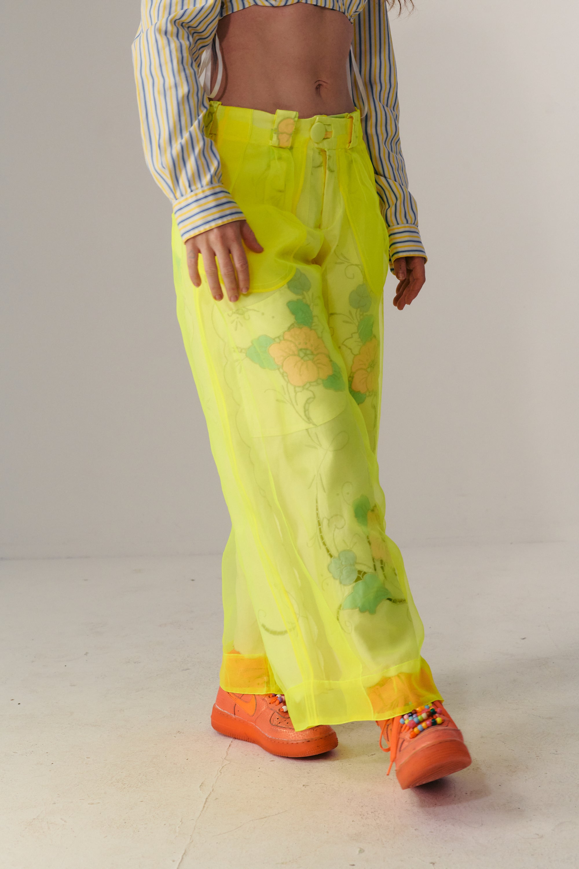 Organza Lace Trousers – Itiya Studio